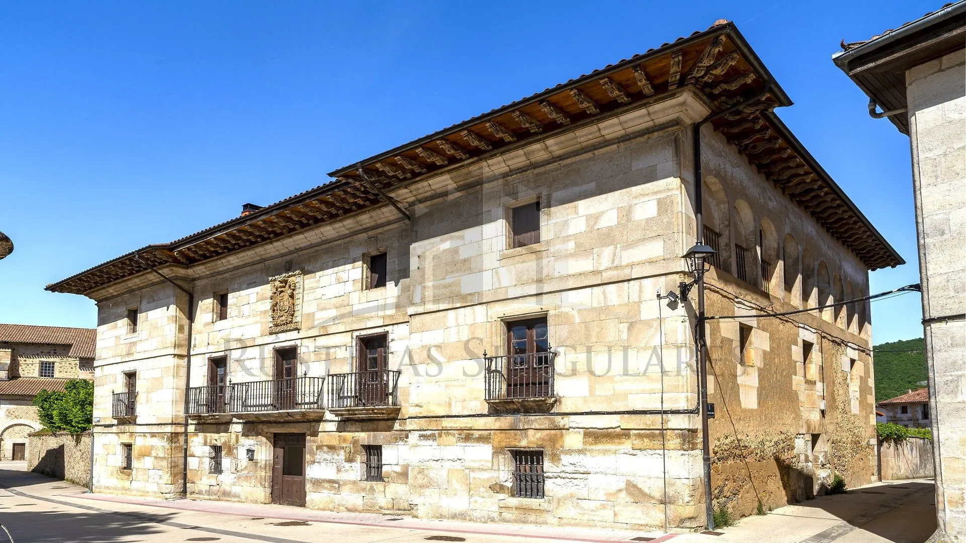 IMPONENTE PALACIO BARROCO EN EL CORAZON DE LA MONTAÑA ALAVESA